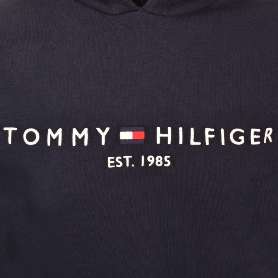 Alternative Image for ProductTommy Hilfiger Logo Pullover Hoodie Navy3